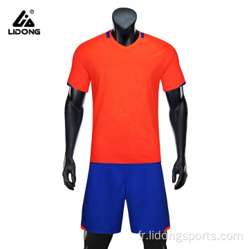 Hot Selling Team Populaire Soccer uniforme rapide Soccer